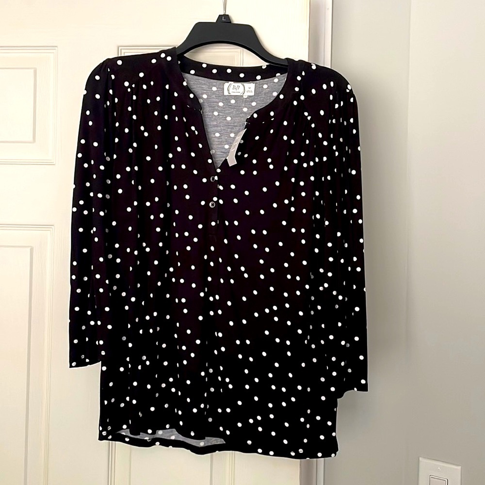 Maurice’s Polka Dot Top NWT